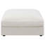 Duncan Beige Square Upholstered Ottoman-134692422