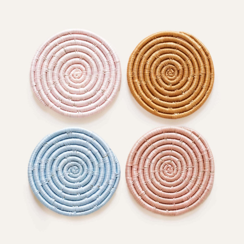 Solid Coasters - Set of 4