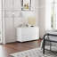 Commode blanche à 4 tiroirs petite taille