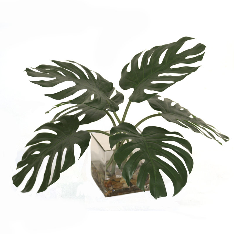 Plante artificielle 15 "dans un vase Philodendron