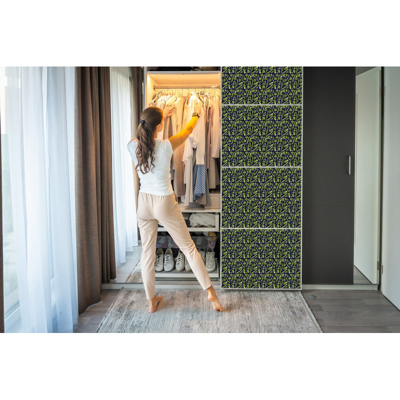 Angalina 100 cm x 50 cm Matte Peel & Stick Wallpaper Roll