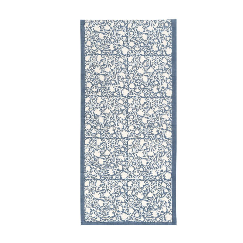 Tapis Durkee, 90 po x 16 po, Bleu