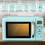 0.9 Cu.Ft Retro Countertop Compact Microwave Oven