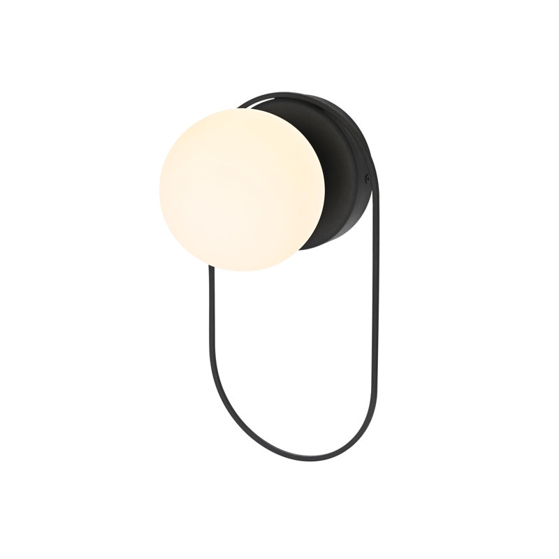 Silas Outdoor Wall Sconce in Black
