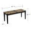 Banc en bois Dothen