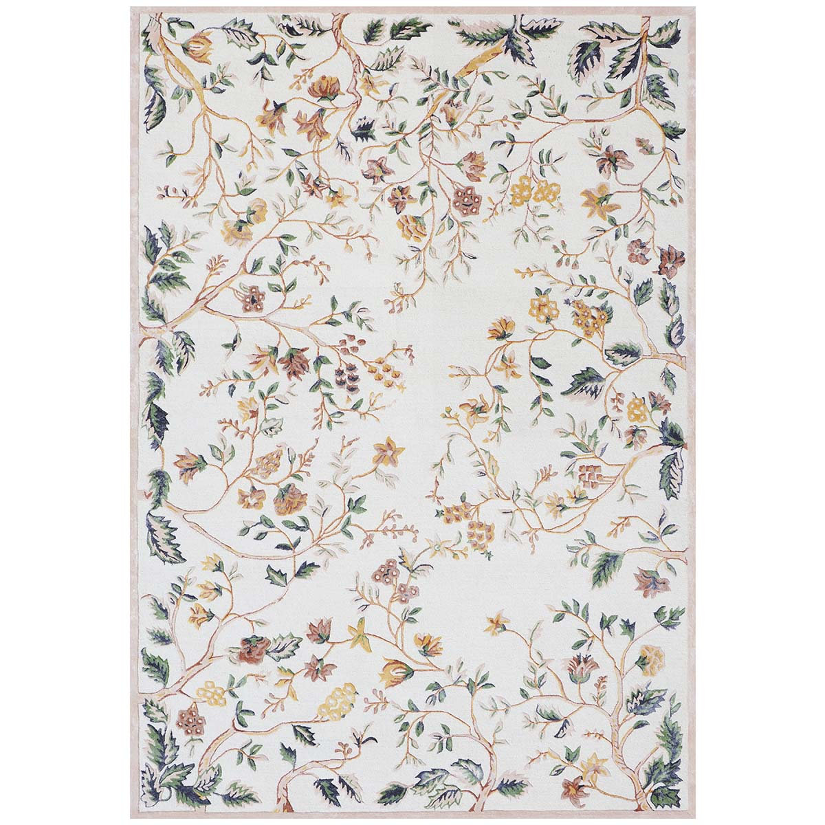 Bokara Rug Co., Inc. Rectangle Handwoven Wool/Viscose Area Rug in Green ...