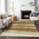 Machine Washable Indoor/Outdoor Arline ACN2169 Striped Rug