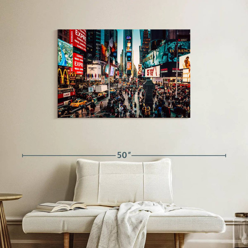 Ravi Iconic Times Square, H 26 po x l 39 po