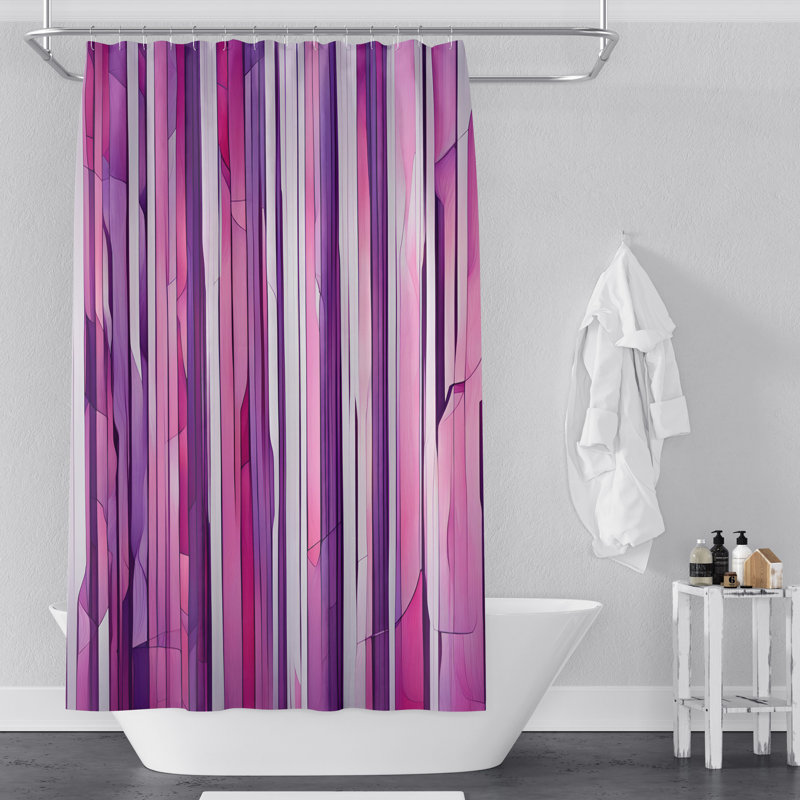 Rideau de douche Veatriki, 72 po x 70 po
