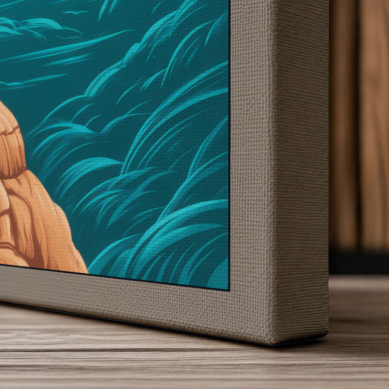 Print, 30x20 - 76.2 x 50.8 cm, Taupe Border