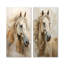 Portrait de cheval sophistiqué - ensemble de 2 décorations murales de chevaux-102576139-102576142