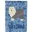 Caniche en polyester à 2 côtés 40 x 28 po standard welcome drapeau maison-957493104