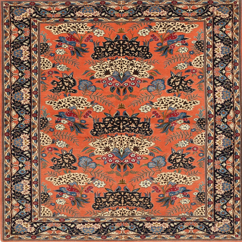 Oriental Indoor Rug, Round 7'