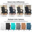 Chaises de foyer d'extérieur pliables en PEHD résistantes aux intempéries avec porte-gobelet Adirondack-410264243