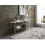 Lynk 72'' W Marble Console Table