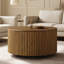 Table basse ronde avec tiroirs-1863071371