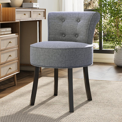 Solid + Manufactured Wood Accent Stool