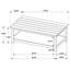 Table basse en bois avec tablette-1927138057