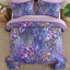 Ensemble de courtepointe 3 pièces à motif floral en microfibre douce et légère toutes saisons-123215402-123215403