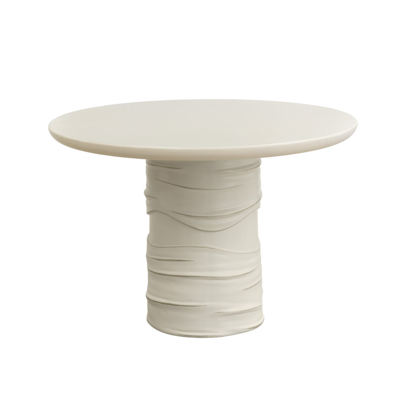 ALANYA DINING TABLE - ROUND - 44" - Cream