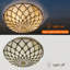 Plafonnier encastré 3 lumières 16 po Tiffany