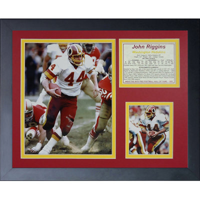 John Riggins Framed Memorabilia