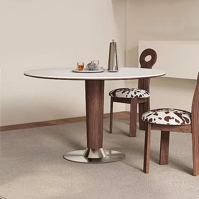 Table de salle à manger blanche, H 29,53 po x L 39,37 po x l 39,37 po