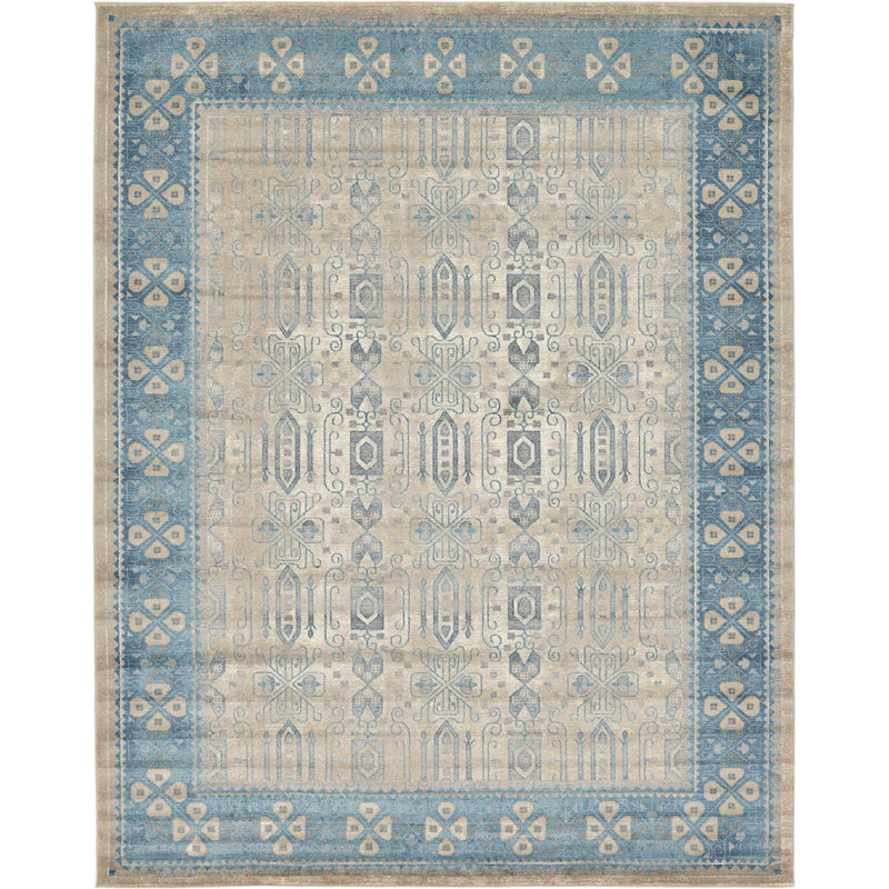 Linz Ikat Indoor Rug, Rectangle 9' x 12'
