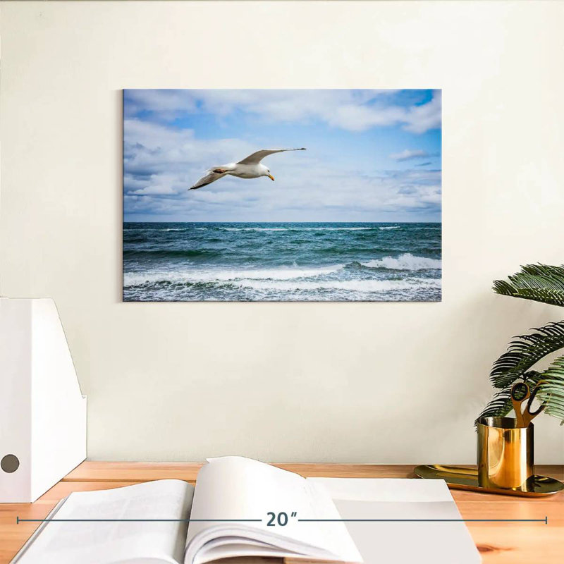 Brampt Seagull Over The Sea