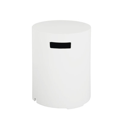 16x20 inch MGO Tank Holder/Side Table, White