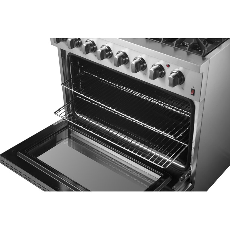 Marco 36-Inch Stainless Steel Dual Fuel Range with 6 Burners