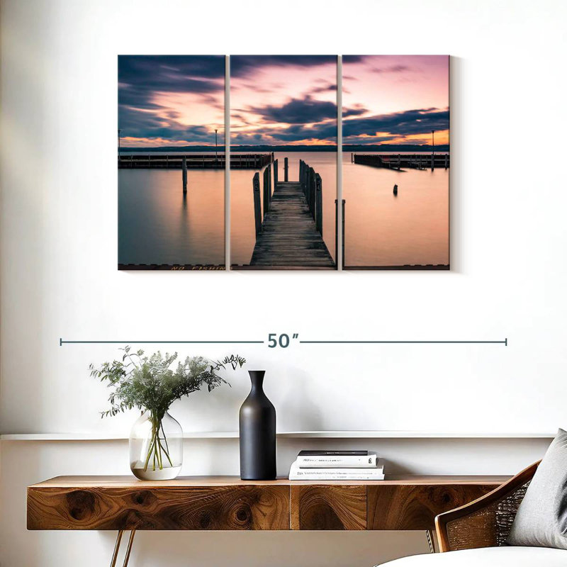 Sampson State Park Pier, 24" H x 38" W