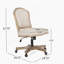 Chaise de bureau pivotante et élévatrice