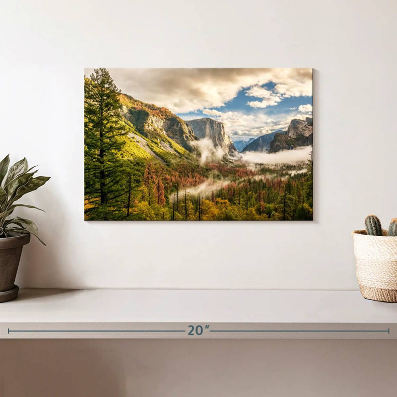 Alvord Scenic Yosemite Valley, H 8 po x l 12 po