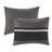 Luxurious 7-piece Faux Suede Bedding Set, Black Cal King, Transitional Style