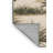 Washable Dune Grass Pattern Coastal Area Rug-1622770521