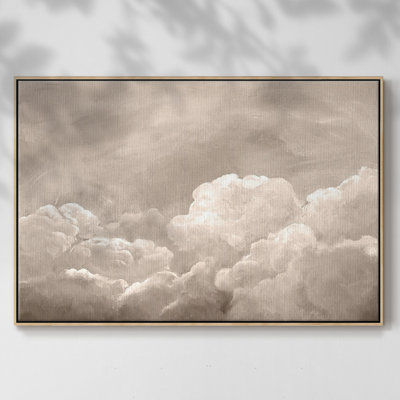 «Painted Clouds I», reproduction d'art sur toile