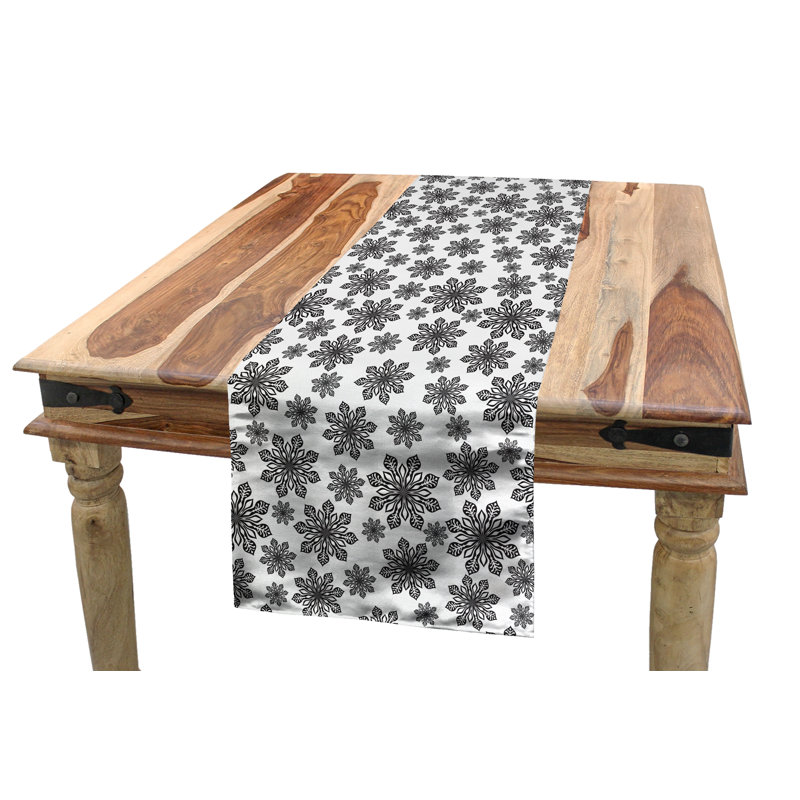 Not Monochrome Table Runner, 16" x 90"