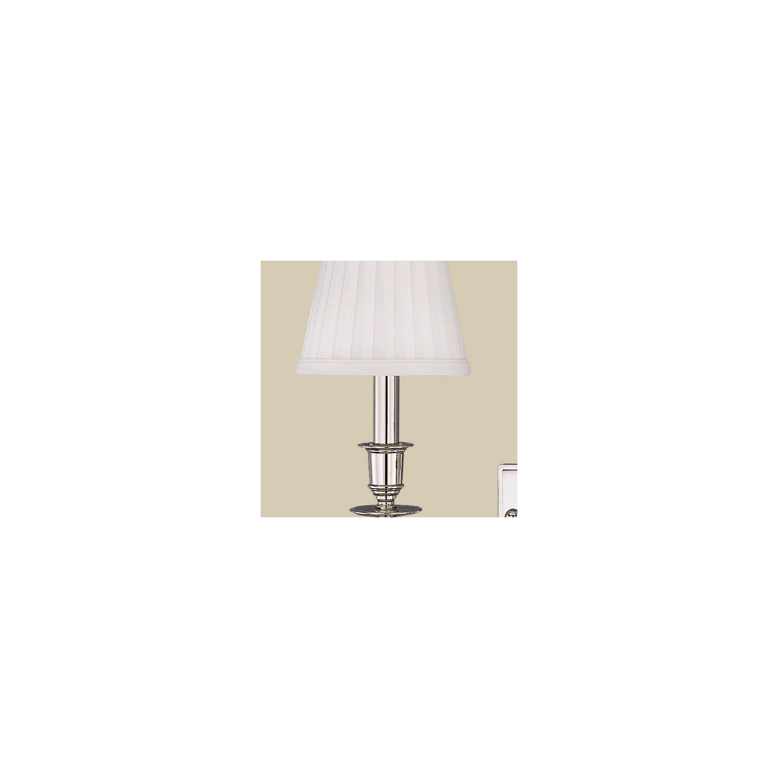 Ellean 2 Light Dimmable Candle Wall Light, Polished Nickel