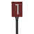 Rouge brique / Argent