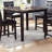 Square Faux Marble Counter Height Table
