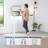 VIVO Single Motor Electric Desk with Push Button Memory Controller-129479317-129479303
