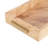 Burlwood Rectangle Tray with Handles