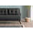 Versatile 2-Seat Sofa-Bed, Dark Grey Linen Fabric, 52.4 x 52.4 x 16.1 inches | 100% Metal Frame, 14-Level Adjustable Backrest | Easily Converts to Bed, Maximum Weight Capacity 440 lbs | Stylish & Functional for Modern Living Rooms-1051474224