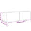 TV Cabinet Set 5 Pcs 80 X 30 X 30 Cm Medium-529322038