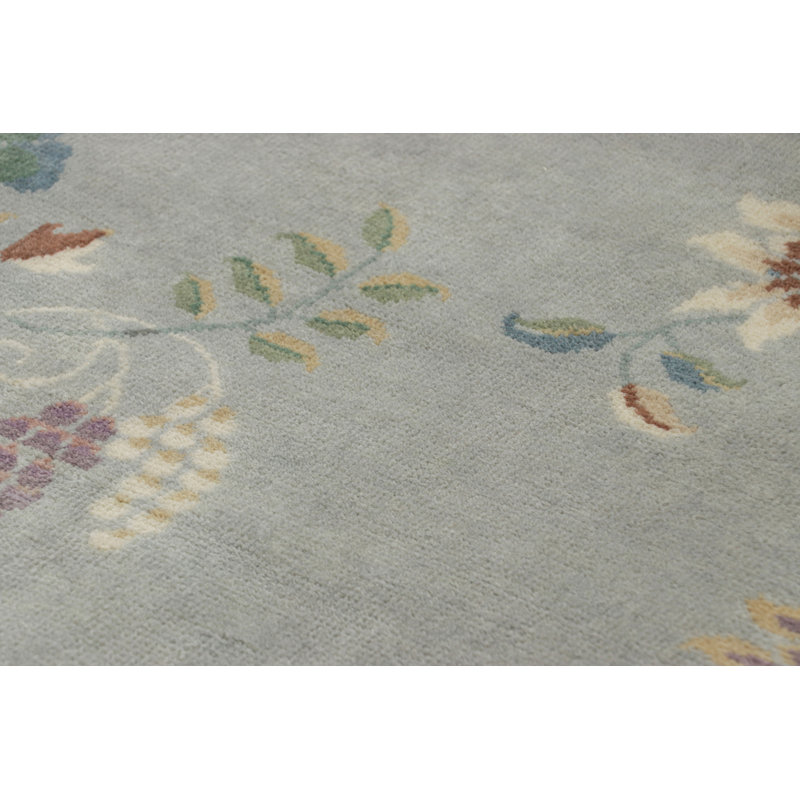 One-of-a-Kind 2'x4'2 Hand Knotted Area Rug