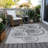 Carbaugh Washable Abstract Indoor / Outdoor Rug-1951325846