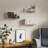 Ternate 3 Piece Solid Wood Bracket Shelf