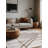 Machine Washable Gray Area Rug-140074275