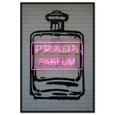 Art mural sur toile, "Fragrance Frame"